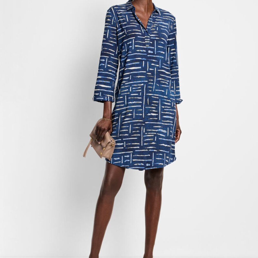 Nic & Zoe Indigo Dash Live In Dress